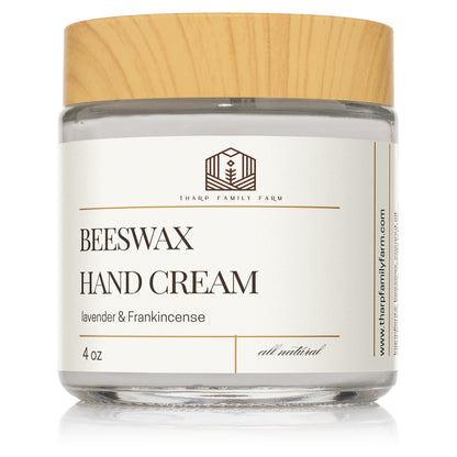 All natural beeswax hand cream