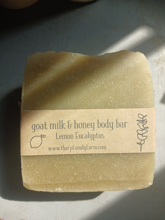 Goatmilk and honey body soap