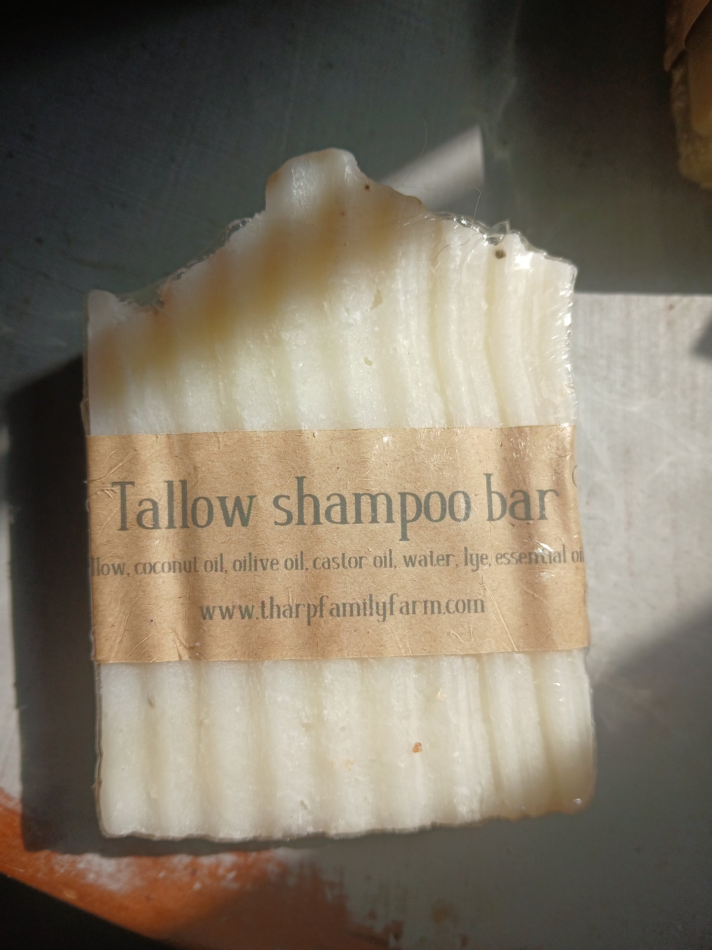 Tea tree and rosemary Tallow Shampoo Bar