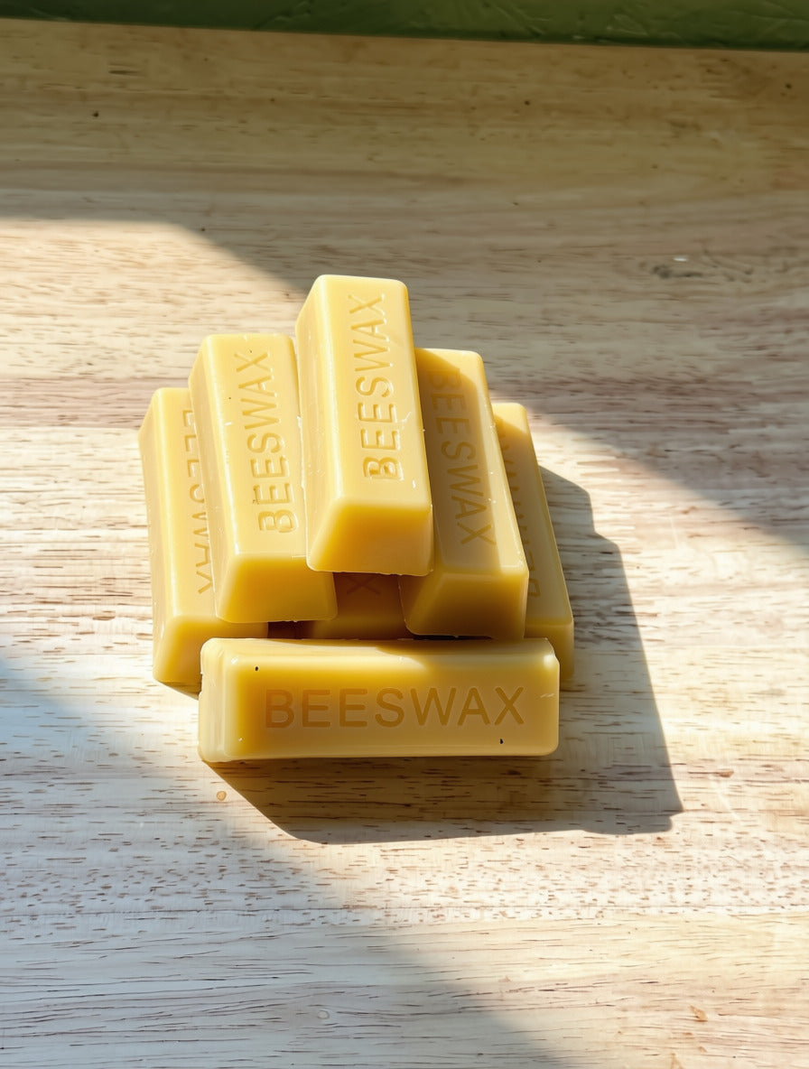 Pure Beeswax — 1 oz Bars &amp; 1 lb Bulk
