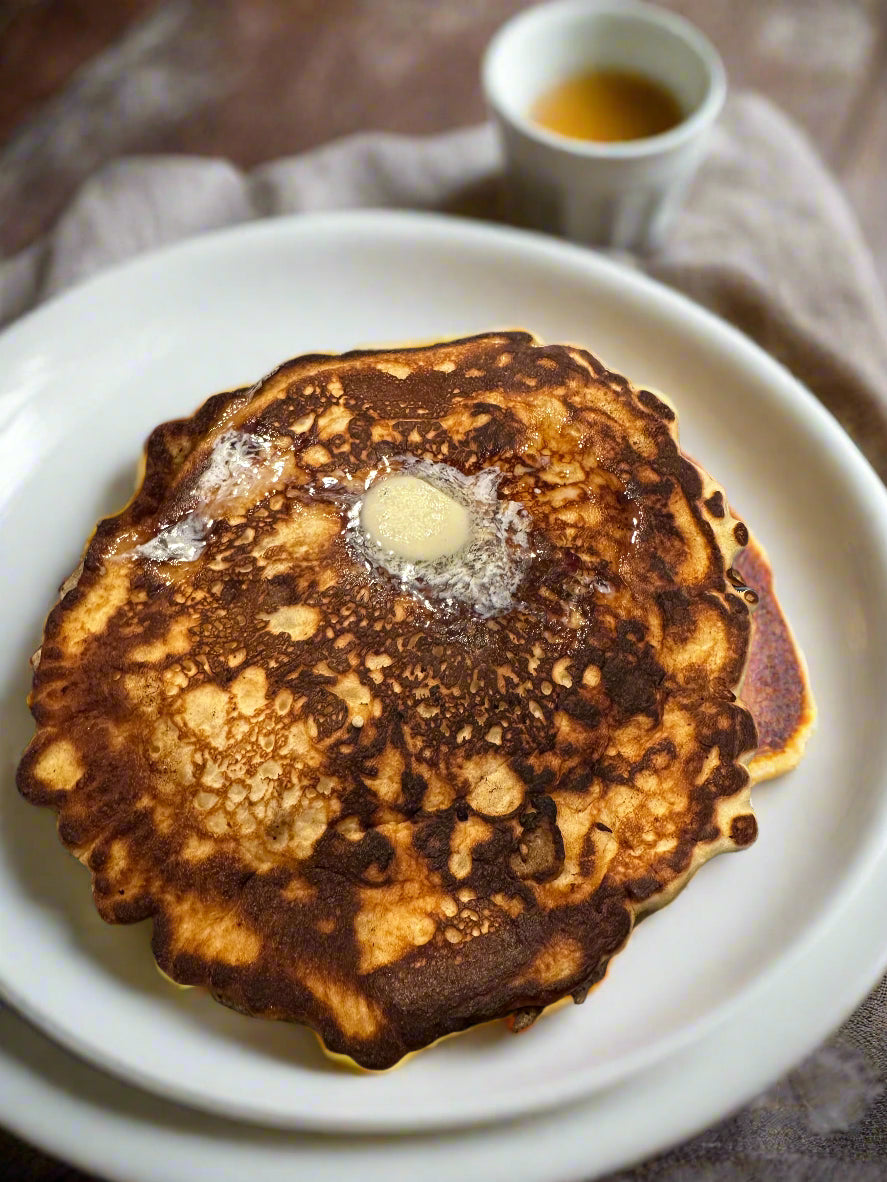 pancake, sourdough, gut health, luxury, brunch,