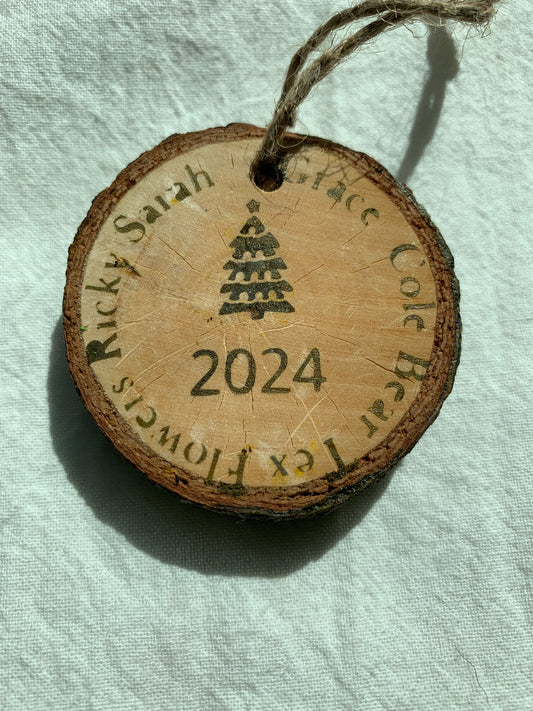 Personalized Christmas Ornament