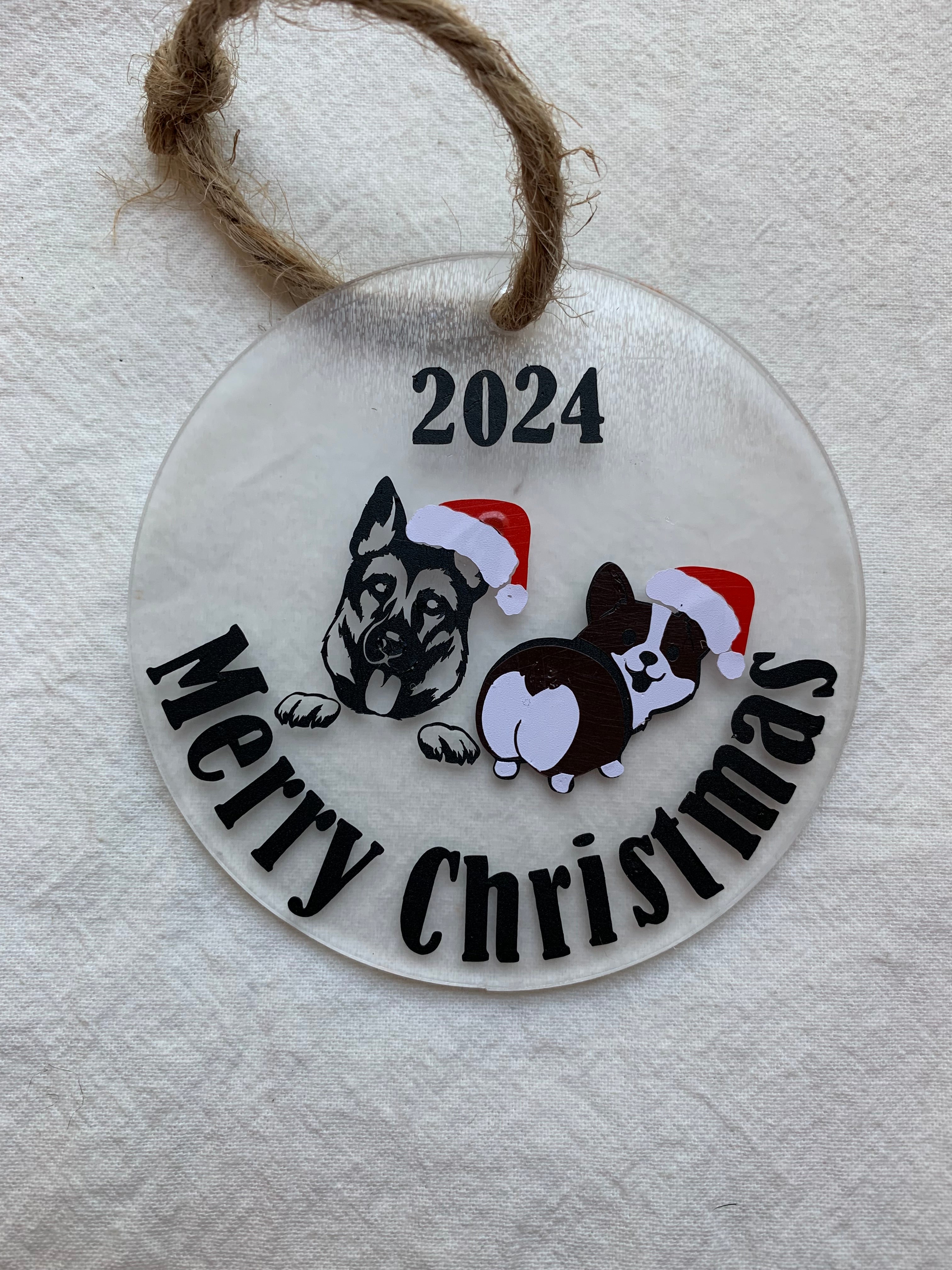 Personalized pet Christmas Ornament