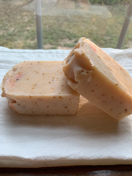 Goat milk and honey soap