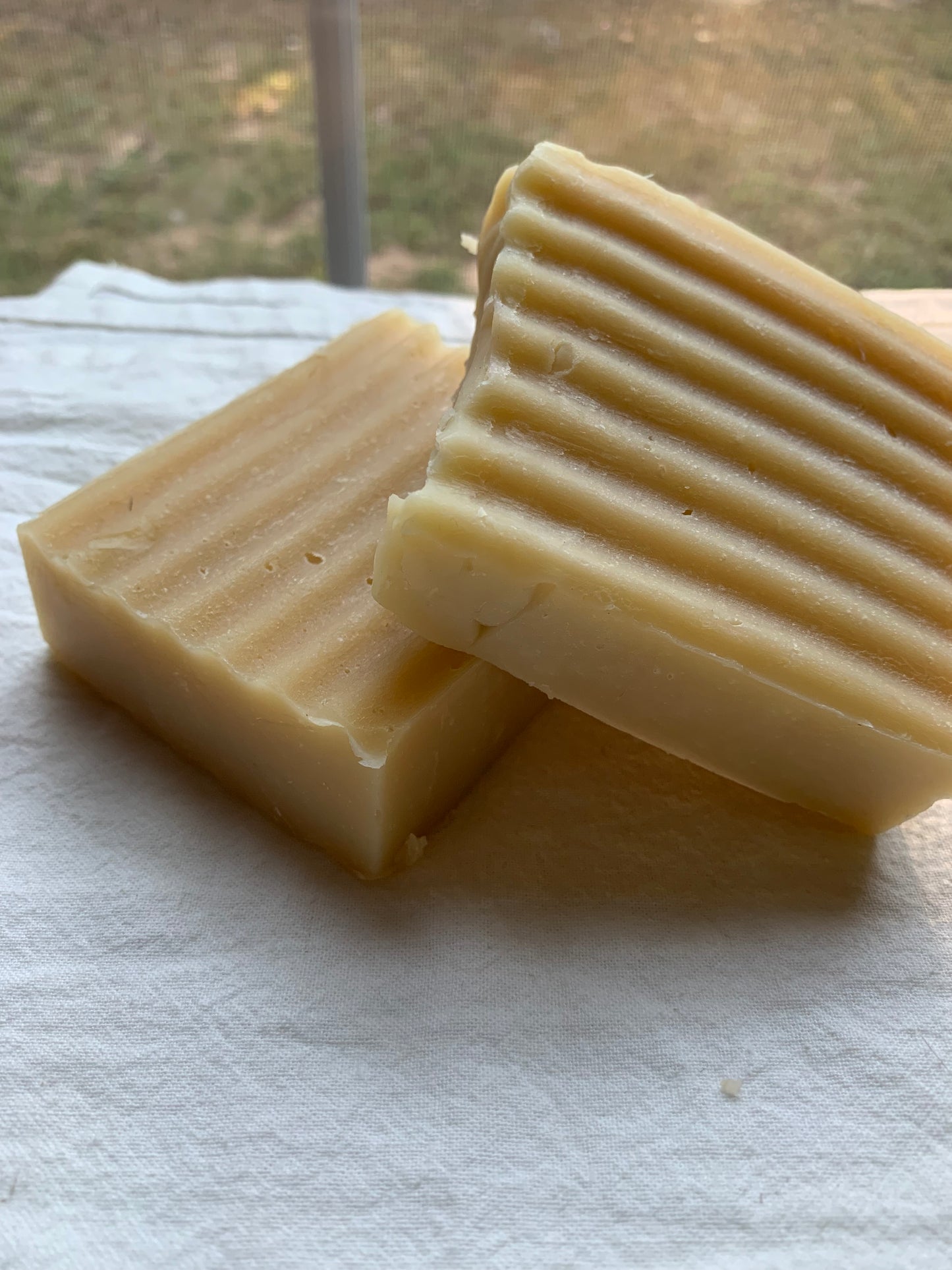 Goat milk and honey soap