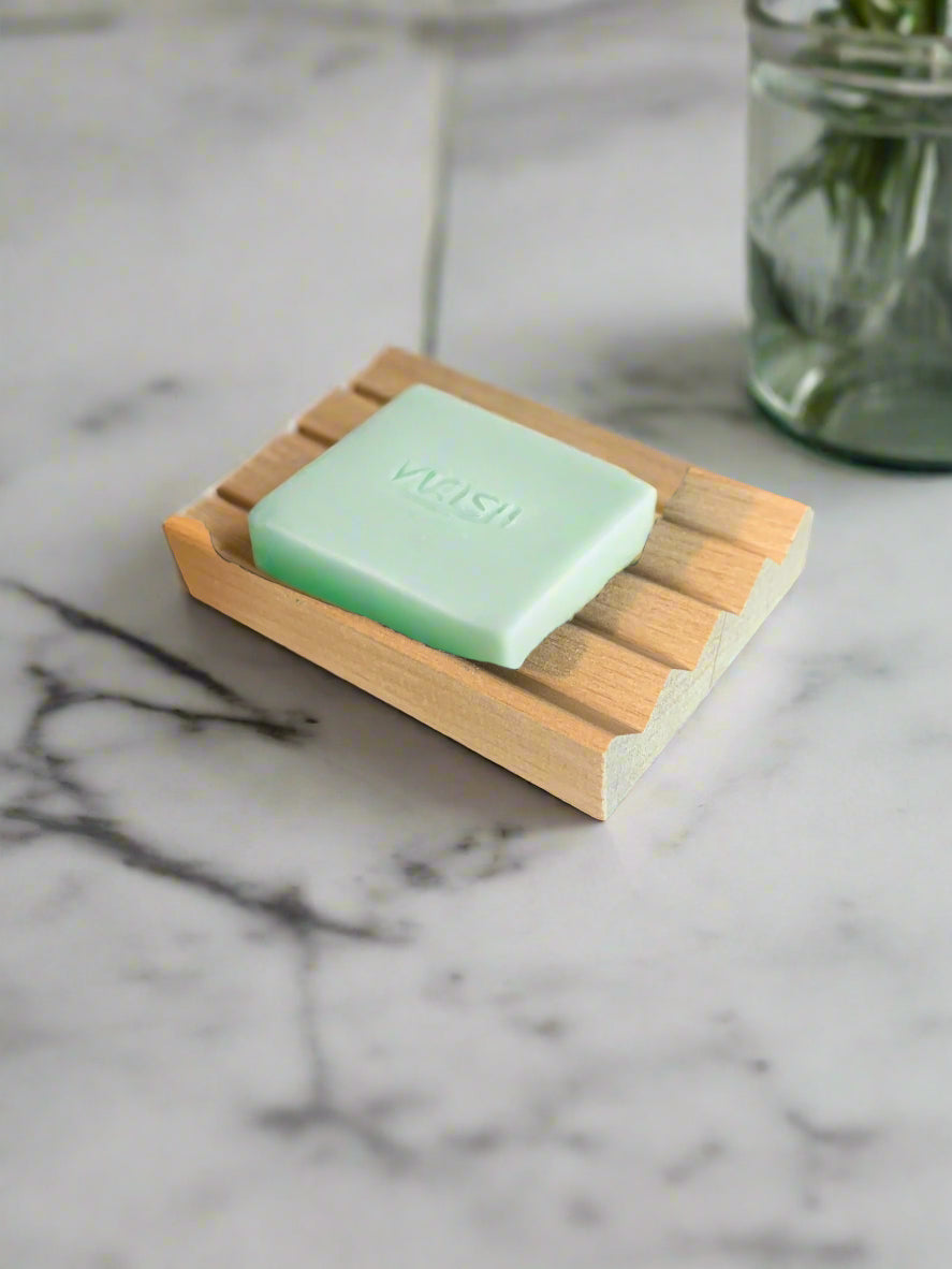 Natural Alder Wood Soap Dish