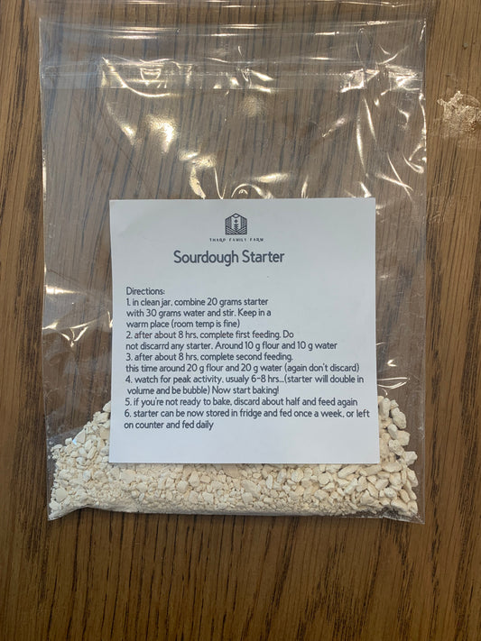 Strong & Stable Dehydrated Sourdough Starter!