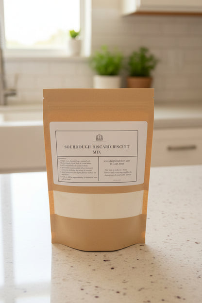 Sourdough discard buttermilk biscuit mix